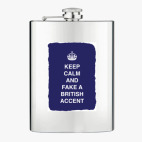 Фляжка стальная