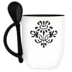 Кружка с ложкой