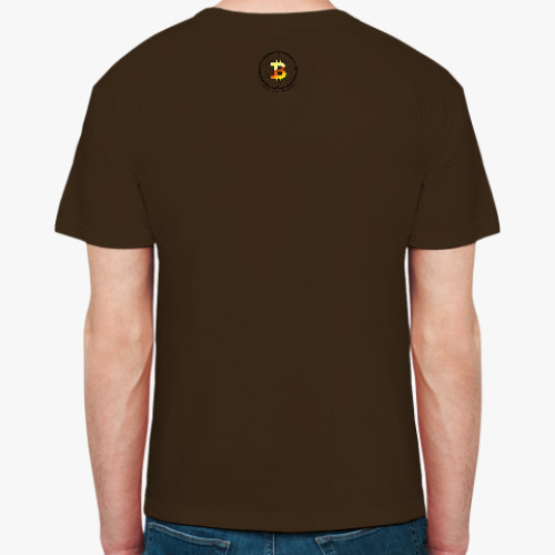 Футболка с принтом KEEP CALM and SUPPORT BITCOIN!