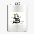 Фляжка стальная