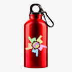 Металлическая бутылка 400 мл UV-DTF