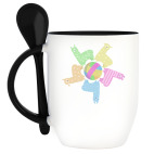 Кружка с ложкой