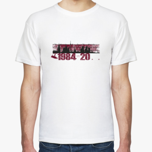 Футболка с принтом 1984=20...