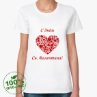 Женская футболка органик