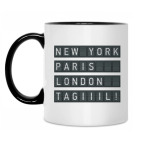 Кружка двухцветная