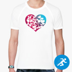 Мужская спортивная футболка