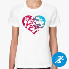 Женская спортивная футболка