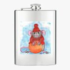 Фляжка стальная