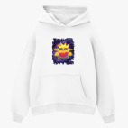 Толстовка худи оверсайз