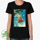 Женская футболка органик