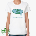 Женская футболка органик