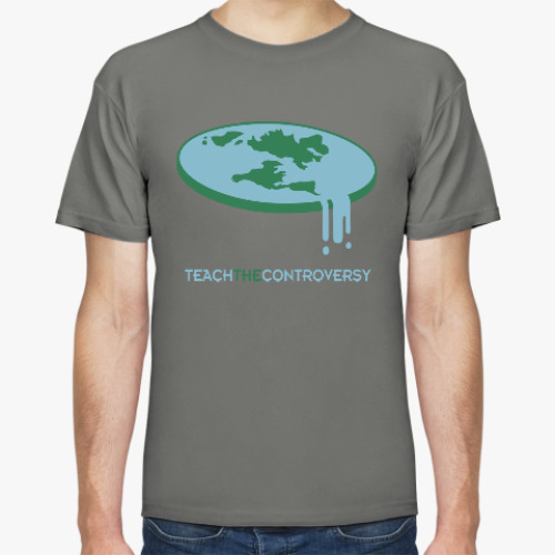 Футболка Плоская земля