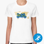 Женская спортивная футболка