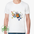 Мужская футболка органик