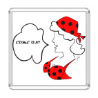 Магнит 6.5 x 6.5 см Сильная и независимая