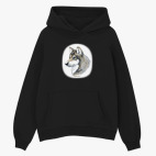 Толстовка худи оверсайз