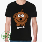 Мужская футболка органик