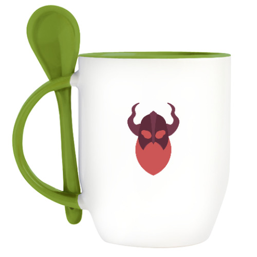 Кружка с ложкой жми