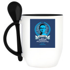 Кружка с ложкой