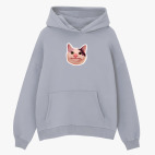 Толстовка худи оверсайз