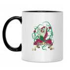 Кружка двухцветная