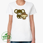 Женская футболка органик