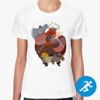 Женская спортивная футболка