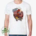 Мужская футболка органик