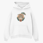 Толстовка худи оверсайз