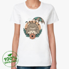 Женская футболка органик