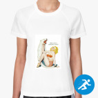 Женская спортивная футболка