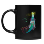 Кружка цветная UV-DTF