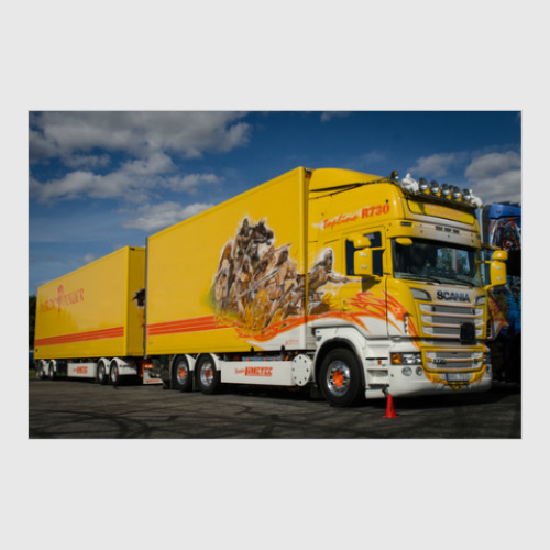 Постер  Scania R730