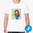 Мужская спортивная футболка