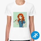 Женская спортивная футболка