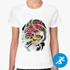 Женская спортивная футболка