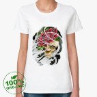 Женская футболка органик