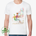 Мужская футболка органик