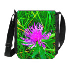 Сумка на плечо (мини-планшет) Дикий цветок