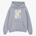 Толстовка худи оверсайз