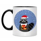 Кружка двухцветная