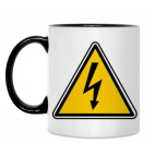 Кружка двухцветная