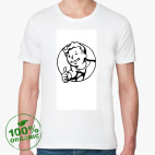 Мужская футболка органик