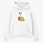 Толстовка худи оверсайз