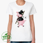 Женская футболка органик