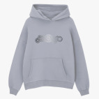 Толстовка худи оверсайз