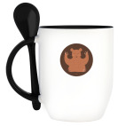 Кружка с ложкой