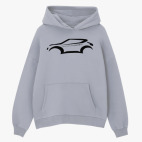 Толстовка худи оверсайз