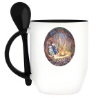 Кружка с ложкой