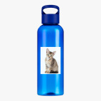 Прозрачная спортивная бутылка